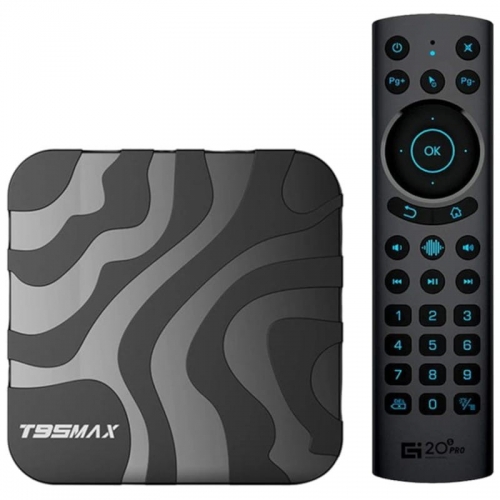 T95 Max H618 1 GB/8GB Dual Wifi Bluetooth Android 12 - Android TV