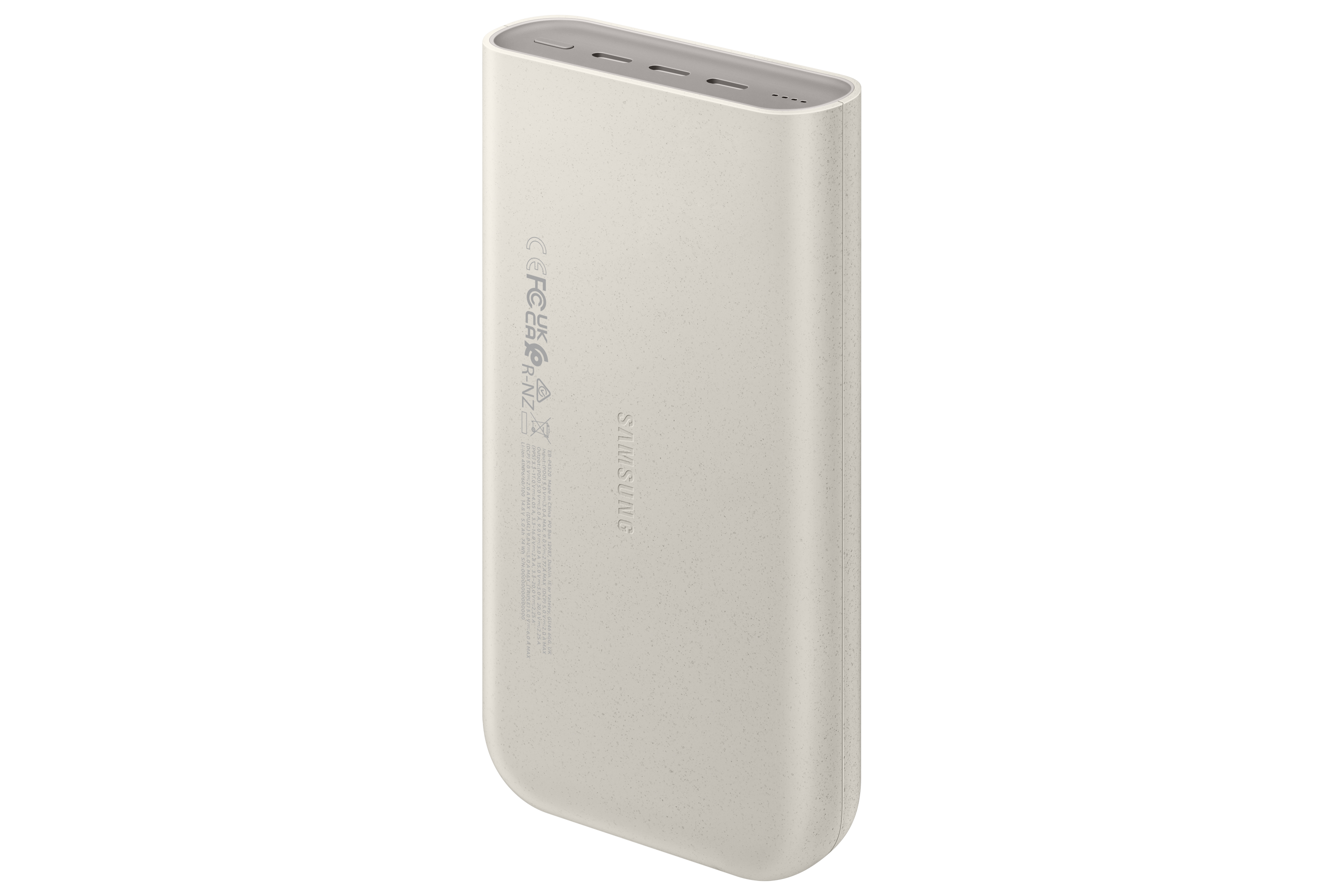 SAMSUNG Powerbank 20.000MAH 45W MAX TRIPLEPORT 3XUSB-C BEIGE