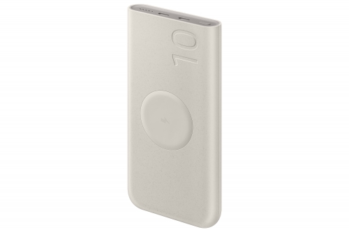 Samsung EB-U2510XUEGEU Power Bank 10000 mAh Wireless charging Bege