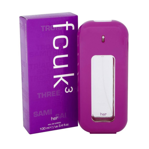 Fcuk 3 Her Woman Eau de Toilette 100ml