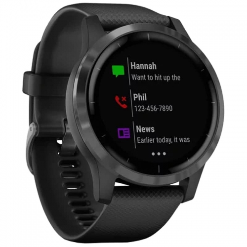 SMARTWATCH GARMIN SPORTWATCH GPS VIVOACTIVE 4 BLACK