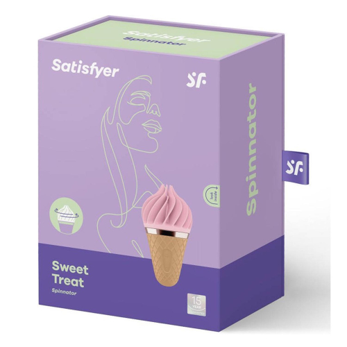 Satisfyer Sweet Treat Vibrador Helado Fresa