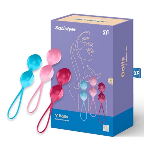 SATISFYER V BALLS EXERCITADOR PELVICO 3UN