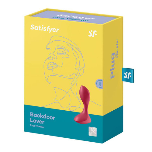 Satisfyer BACKDOOR Vibrador ANAL ROXO