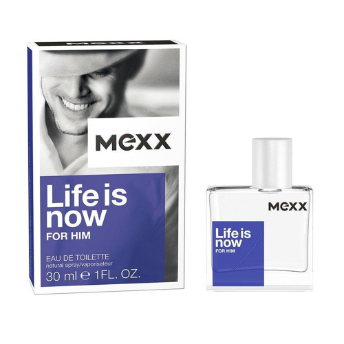 MEXX LIFE IS NOW Eau de Toilette FOR MEN 30ML