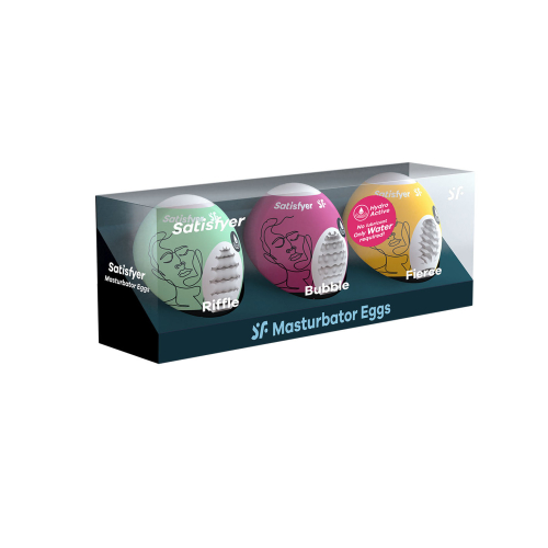 SATISFYER SORTIMENTO OVOS MASTURBADORES 3 1UN