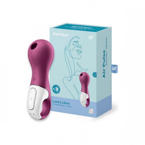 Satisfyer LUCKY LIBRA SUCCIONADOR BERRY