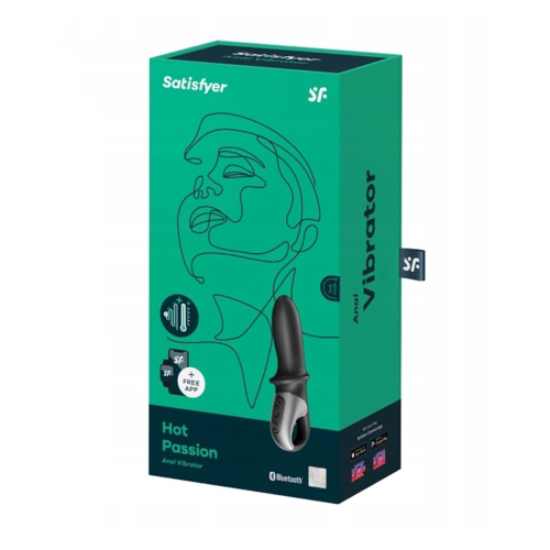 Satisfyer HOT PASSION Vibrador ANAL com App