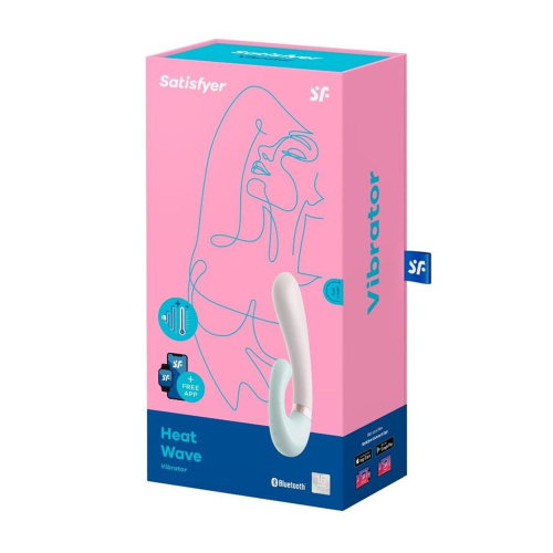 Satisfyer HEAT WAVE Vibrador VERDE com App
