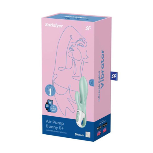 Satisfyer Vibrador com Função Air Pump Bunne 5 con App Satisfyer Connect