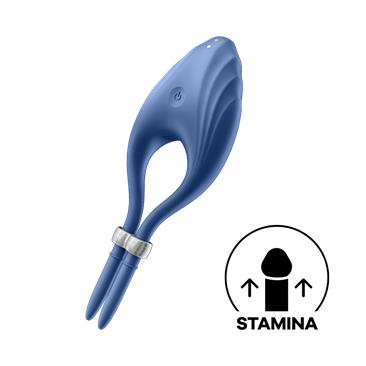 SATISFYER Anel Vibrador Duelist Azul