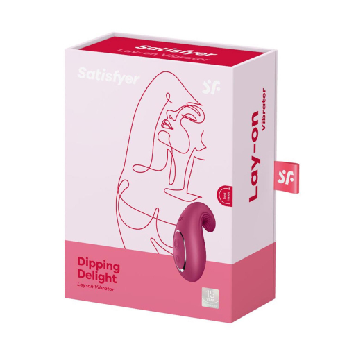 Satisfyer DIPPING DELIGHT Vibrador LAY-ON MORA