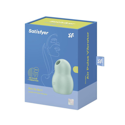 Satisfyer Pro To Go 1 Vibrador Double Air Pulse MENTA