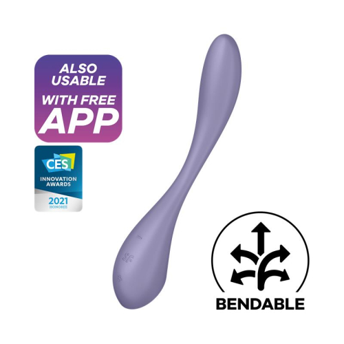 Satisfyer G-SPOT FLEX 5+ MULTI-Vibrador LILAC