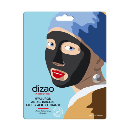 DIZAO HYALURON AND CHARCOAL FACE BLACK BOTOMASK 1UN