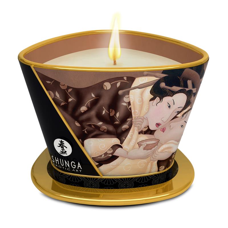 SHUNGA CHOCOLATE VELA DE MASSAGEM 1UN