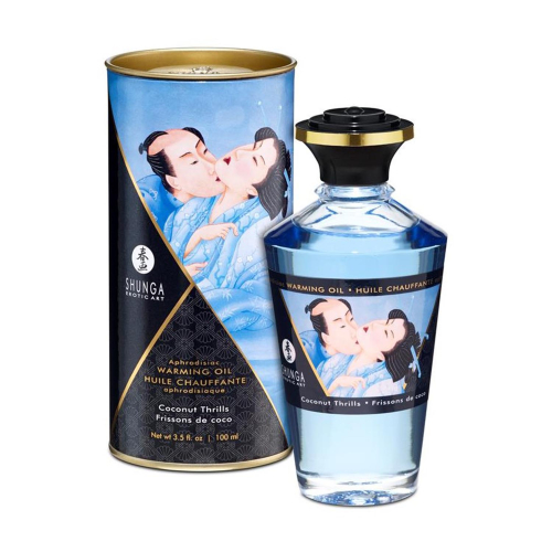 SHUNGA COCONUT THRILLS ÓLEO DE MASSAGEM EFECTO CALOR 1UN