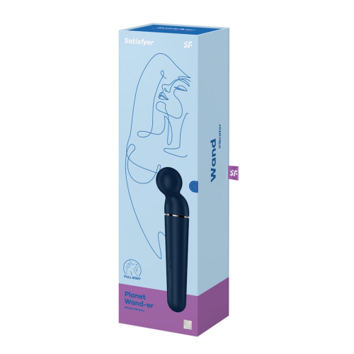 Satisfyer PLANET WAND-ER Vibrador BLUE + ROSEGOLD
