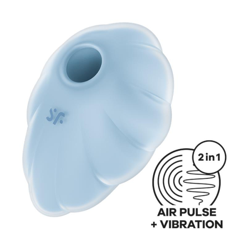Satisfyer Cloud Dancer Succionador e Vibrador Azul