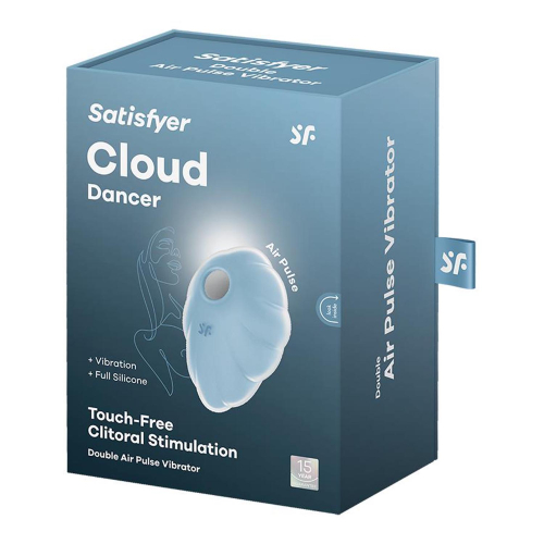 Satisfyer Cloud Dancer Succionador e Vibrador Azul