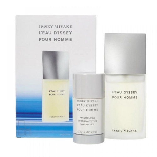 Issey Miyake L'eau D'issey Pour Homme Eau de Toilette 75ml + Deo Stick 75ml Coffret