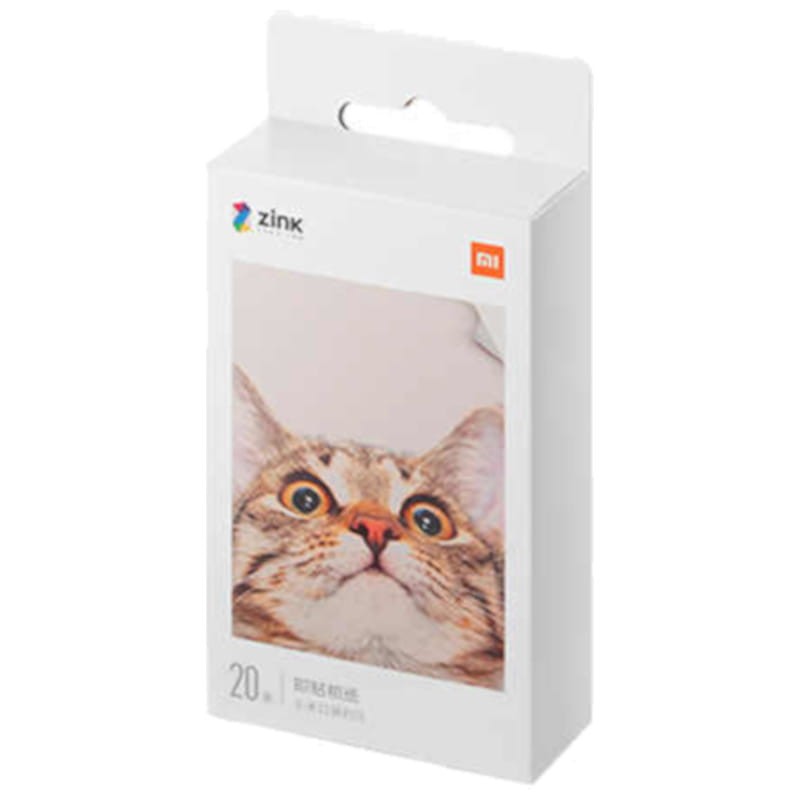 Pack x20 Papel Fotográfico Xiaomi Mi Portable Photo Printer 2x3"
