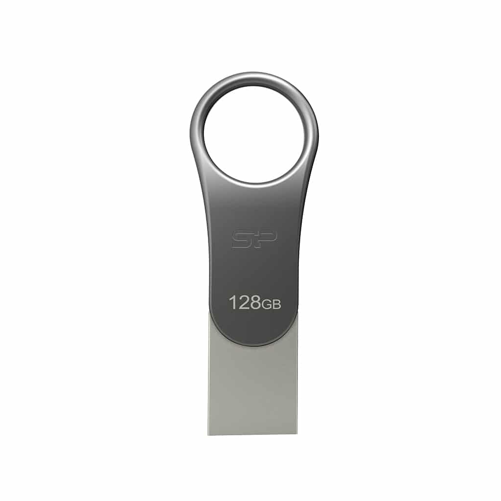 SP Pendrive USB C80 USB-C 3.2 128GB Dual Metalico