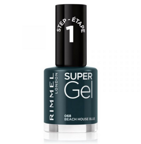 Rimmel London Super Gel Esmalte De Uñas 068-Beach House Blue 12ml