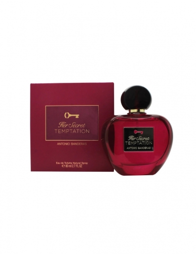 Puig A Banderas Her Secret Temptation Eau de Toilette Spray 80ml