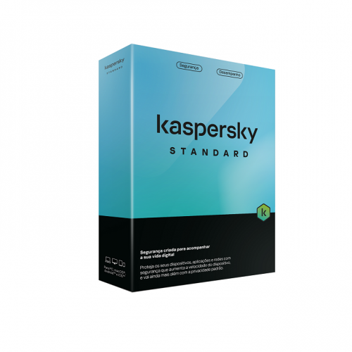 Software Kaspersky Standard 1 Dispositivo noCD PT