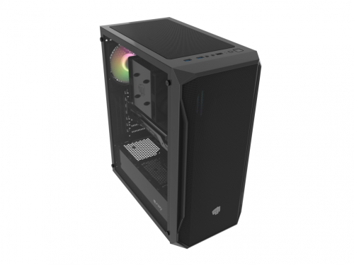 CAIXA GAMING FURY SHOBO SH4 ATX MEDIATORRE 2XUSB3.0 1XUSB2.0 1 FAN
