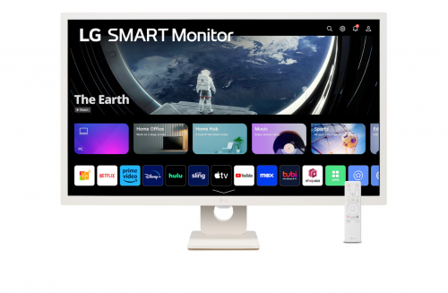 MONITOR IPS 31.5"LG 32SR50F-W Smart WebOS 60Hz 8ms 3Y