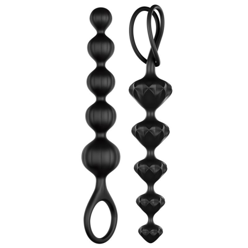 SATISFYER LOVE BEADS BOLAS ANAIS PRETO 1UN