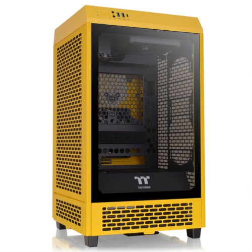 Caixa THERMALTAKE THE TOWER 200 BUMBLEBEE MINI-ITX 2XUSBA 3.2