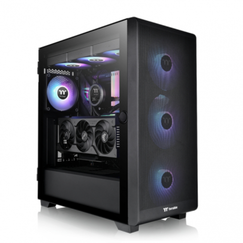 CAIXA THERMALTAKE S250 TG ATX 2XUSBA 3.2 ARGB PRETO