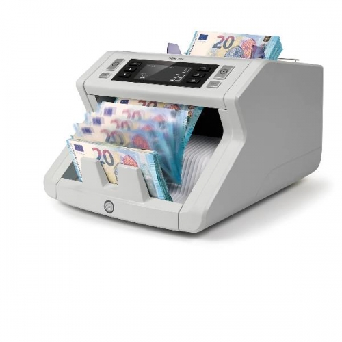 Contador de Notas Safescan 2250 (G2) - Capacidade até 300 notas - 1000 Notas por minuto - Detecção de notas falsas