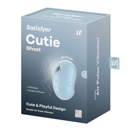 Vibrador Cutie Ghost - Air Pulse Vibrator - Azul Satisfyer
