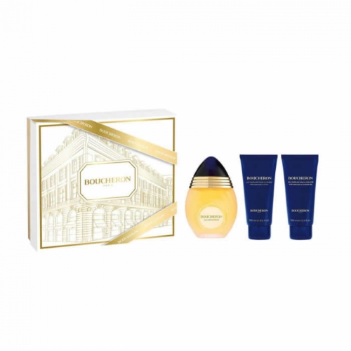 Boucheron Eau De Parfum Spray 100ml Set 3 Peças