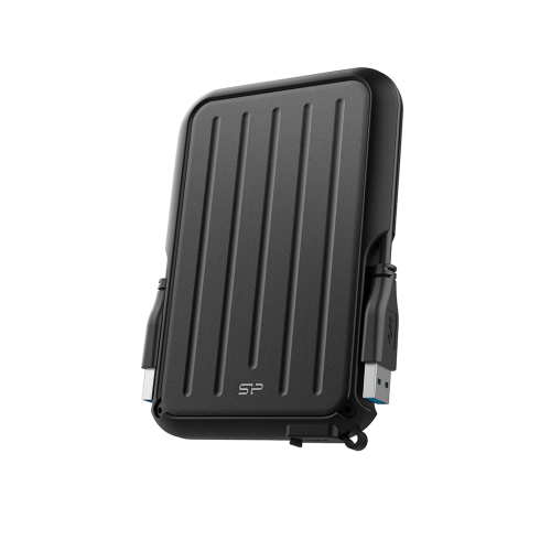 Disco externo 2.5 2TB SP Armor A66 USB 3.2 IPX4,Shockproof,Black