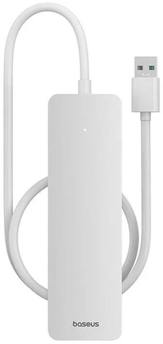 Hub Usb Baseus Ultrajoy 4-Portas Lite 50Cm Branco
