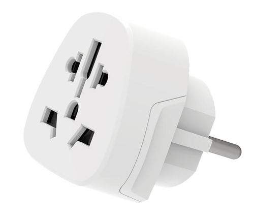 EWENT ADAPTADOR DE VIAGEM UNIVERSAL PARA SCHUKO