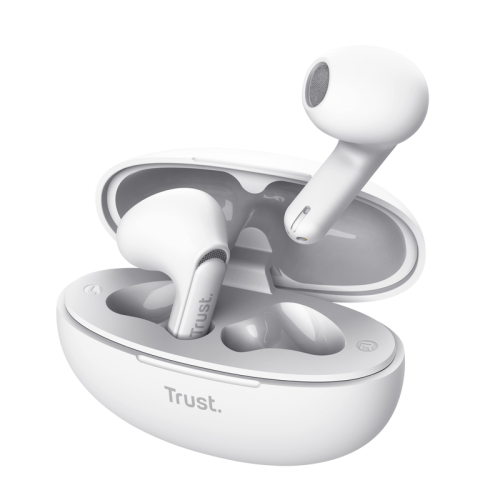 EARPHONES TRUST YAVI BT ENC BRANCO - 25173