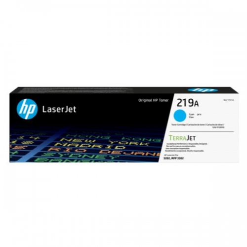 HP W2191A Cyan Toner Original - 219A