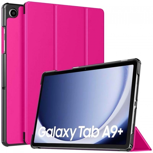Capa Inteligente Samsung Galaxy Tab A9+ com Suporte Roxo