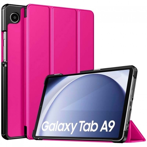 Capa Inteligente Samsung Galaxy Tab A9 com Suporte Roxo