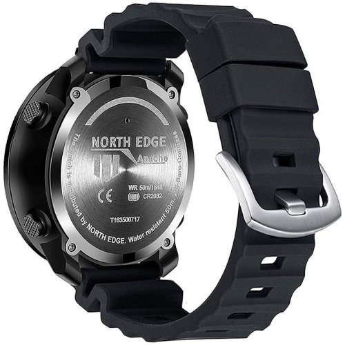 Smartwatch North Edge Apache com Pulseira de Silicone