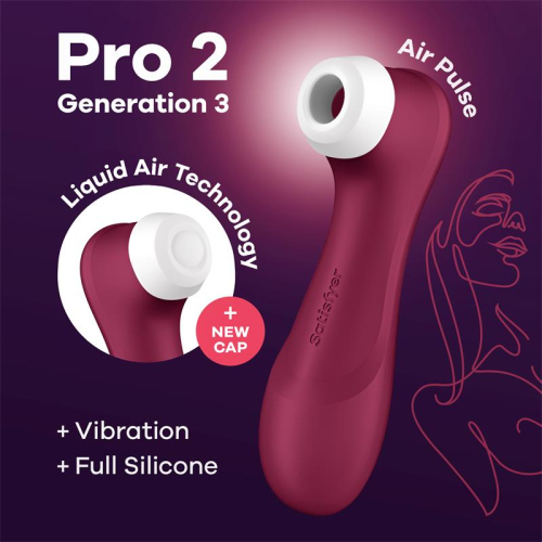Satisfyer Pro 2 Generation 3 Berry - Estimulador do Clitóris