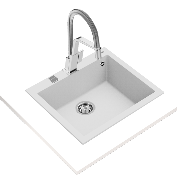 LAVA LOUÇA TEKA - FORSQUARE 50.40 TG - ARTIC WHITE