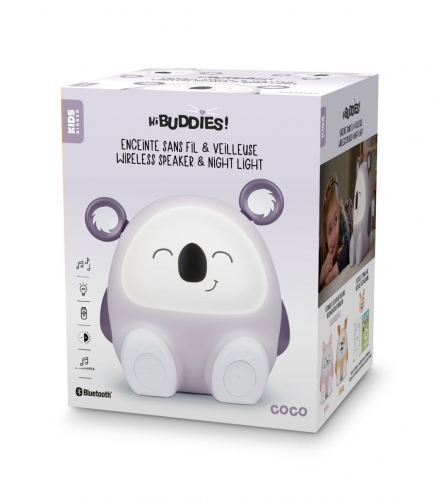 BIGBEN COLUNA BLUETOOTH LUZ NOTURNA KOALA