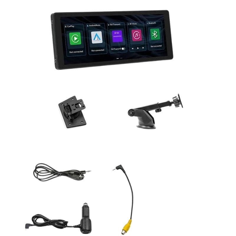 SD9302 Preto - Leitor multimédia para carro